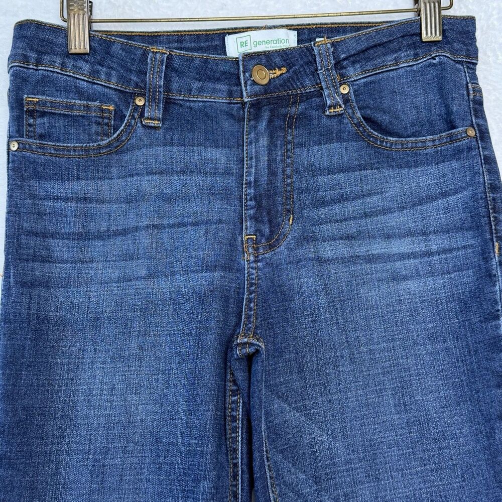 REGENERATION by Celebrity Pink Mid-Rise Bootcut BAMBOO Jeans Size 5/27 - Picture 5 of 16